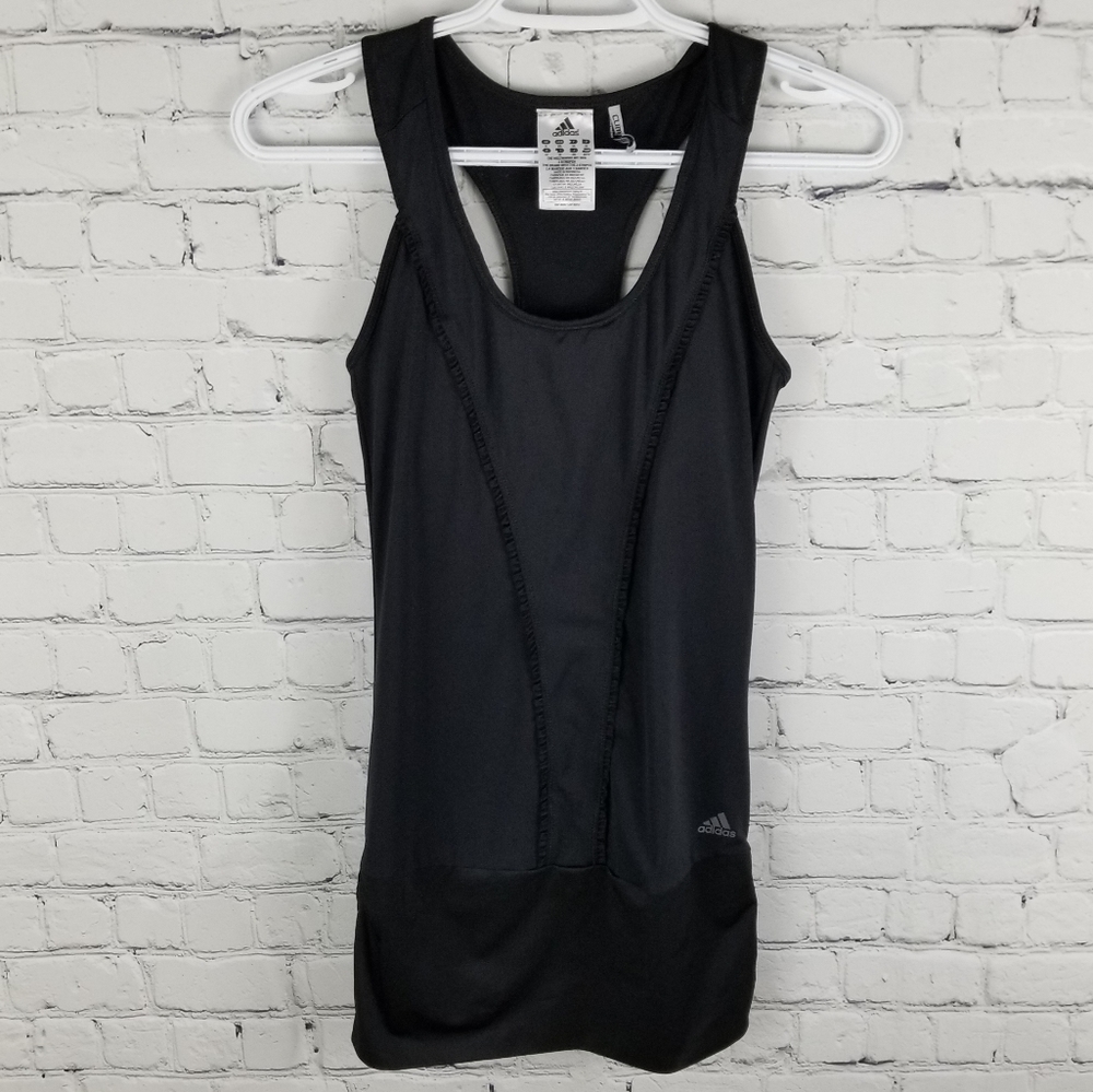 ADIDAS | Climacool ruffle racerback athletic top